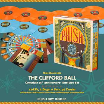 12LP/Zestaw pudełkowy Phish: The Clifford Ball 25th Anniversary Vinyl Box Set CLR | DLX | LTD