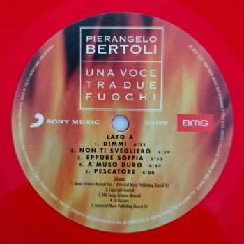 2LP Pierangelo Bertoli: Una Voce Tra Due Fuochi LTD