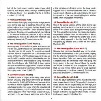 CD Piero Piccioni: 7 Cadaveri Per Scotland Yard (Complete Original Motion Picture Soundtrack) LTD