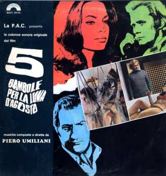 LP Piero Umiliani: 5 Bambole Per La Luna D'agosto - O.s.t.