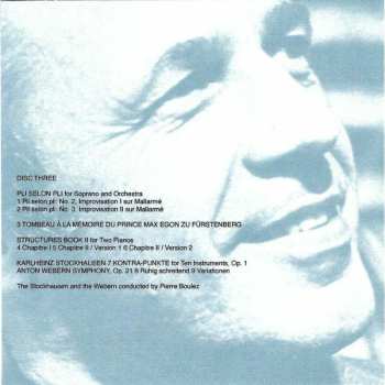 4CD/Zestaw pudełkowy Pierre Boulez: Composer Conductor Enigma