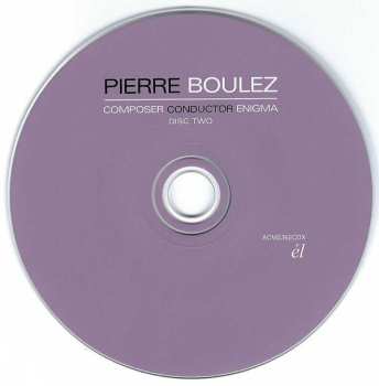 4CD/Zestaw pudełkowy Pierre Boulez: Composer Conductor Enigma
