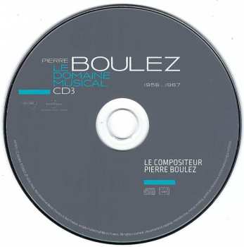 10CD/Zestaw pudełkowy Pierre Boulez: Le Domaine Musical - 1956...1967 LTD