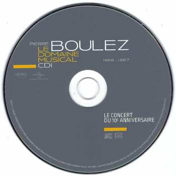 10CD/Zestaw pudełkowy Pierre Boulez: Le Domaine Musical - 1956...1967 LTD