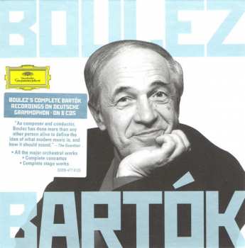 8CD/Zestaw pudełkowy Béla Bartók: Pierre Boulez Conducts Bartók