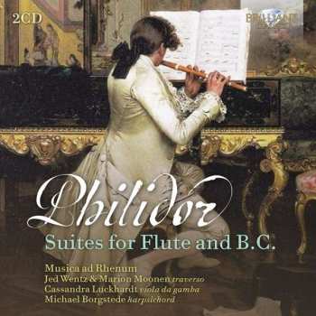 2CD Pierre Dancian Philidor: 12 Suiten Für 2 Flöten & Bc