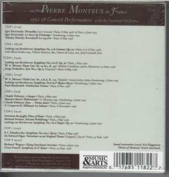 8CD Pierre Monteux:  Pierre Monteux in France (1952-58 Concert Performances) [Box Set] 