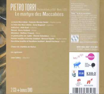 2CD/DVD/Zestaw pudełkowy Jean Tubéry: Le Martyre Des Maccabées