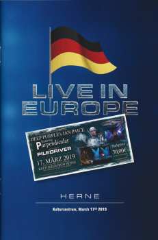 3CD/DVD/Zestaw pudełkowy/Blu-ray Piledriver: Live In Europe - The ROCKWALL-Tour
