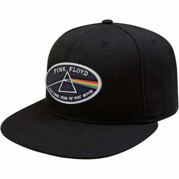 Merch Pink Floyd: Czapka bejsbolowa The Dark Side Of The Moon White Border