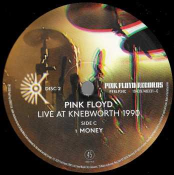 2LP Pink Floyd: Live At Knebworth 1990