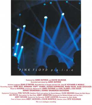 4LP/Zestaw pudełkowy Pink Floyd: Pulse LTD