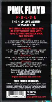 4LP/Zestaw pudełkowy Pink Floyd: Pulse LTD
