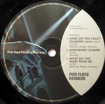 4LP/Zestaw pudełkowy Pink Floyd: Pulse