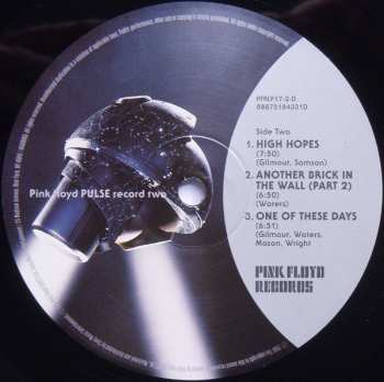 4LP/Zestaw pudełkowy Pink Floyd: Pulse LTD