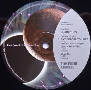 4LP/Zestaw pudełkowy Pink Floyd: Pulse LTD