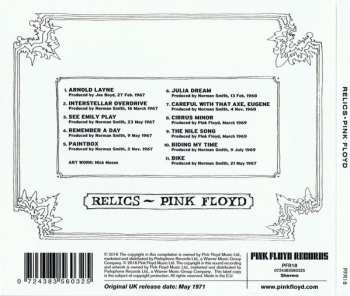 CD Pink Floyd: Relics DIGI