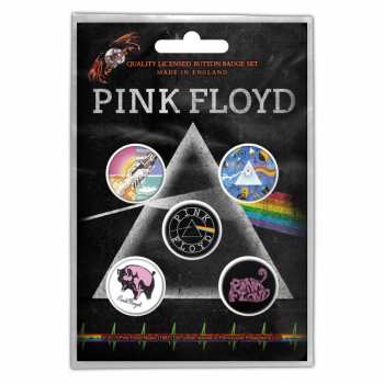 Merch Pink Floyd: Zestaw Odznak Prism