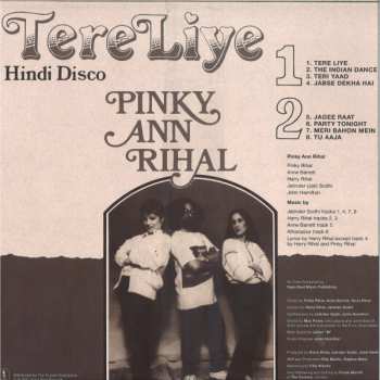 LP Pinky Ann Rihal: Tere Liye (Hindi Disco)