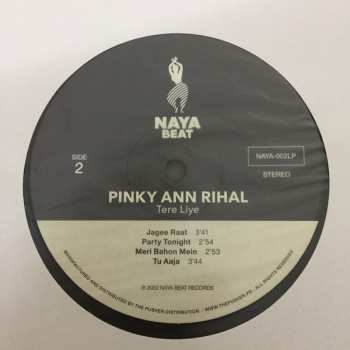 LP Pinky Ann Rihal: Tere Liye (Hindi Disco)
