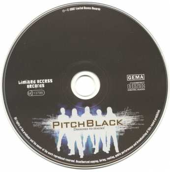 CD Pitchblack: Designed To Dislike