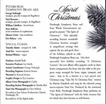 CD Pittsburgh Symphony Brass: The Spirit Of Christmas