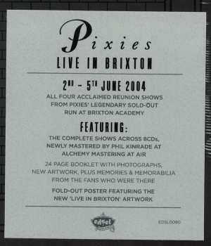 8CD/Zestaw pudełkowy Pixies: Live In Brixton DLX