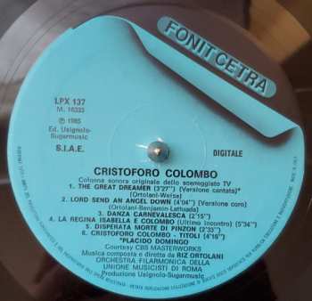 LP Riz Ortolani: Cristoforo Colombo