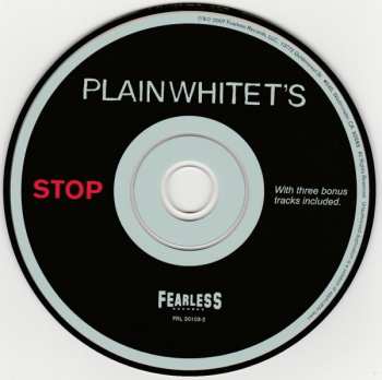 CD Plain White T's: Stop