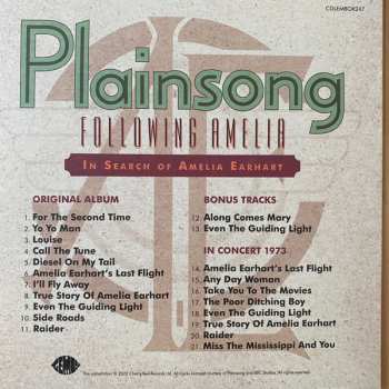 6CD/Zestaw pudełkowy Plainsong: Following Amelia - The 1972 Recordings & More