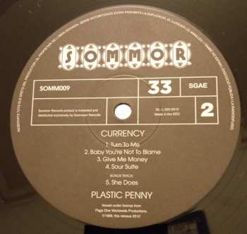 LP Plastic Penny: Currency