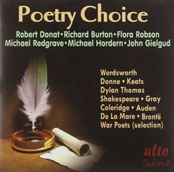 CD Poetry Choice: Legendary Voices Recite Great Poetry