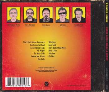 CD The Pointed Sticks: Three Lefts Make A Right