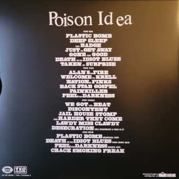 2LP Poison Idea: Feel The Darkness