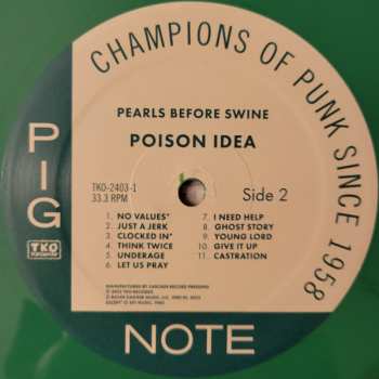 LP Poison Idea: Pearls Before Swine: The Early Years Volume 2