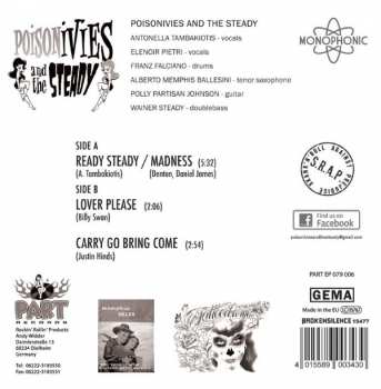 SP Poisonivies And The Steady: Ready Steady The E.P. LTD