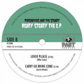 SP Poisonivies And The Steady: Ready Steady The E.P. LTD
