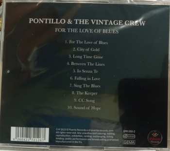 CD Pontillo And The Vintage Crew: For The Love Of Blues