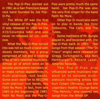 CD Pop-O-Pies: The White EP: Deluxe Edition DLX