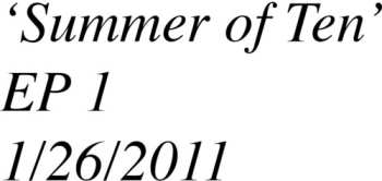 Album Porches: Summer Of Ten + Je T'aime