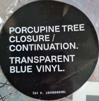 2LP Porcupine Tree: Closure / Continuation CLR