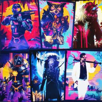 2LP Power Glove: Trials Of The Blood Dragon (Original Game Soundtrack) CLR