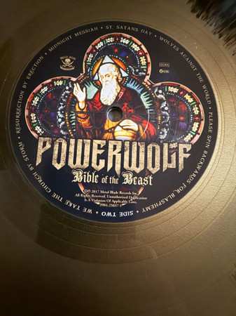 LP Powerwolf: Bible Of The Beast CLR | LTD