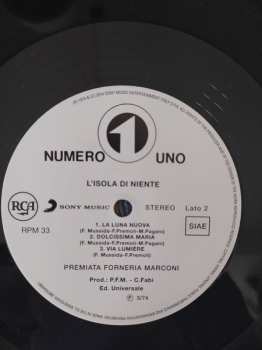 LP Premiata Forneria Marconi: L'Isola Di Niente