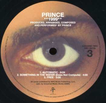 2LP Prince: 1999