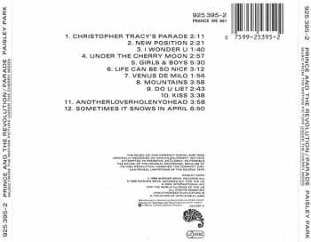 CD Prince And The Revolution: Parade (Music From The Motion Picture Under The Cherry Moon)