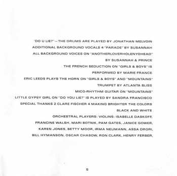 CD Prince And The Revolution: Parade (Music From The Motion Picture Under The Cherry Moon)