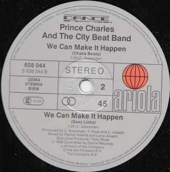 LP Prince Charles And The City Beat Band: We Can Make It Happen CLR