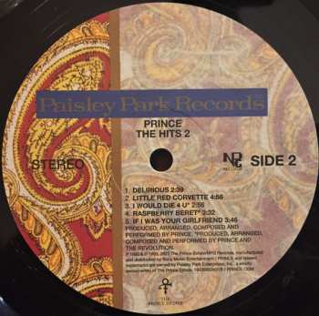 2LP Prince: The Hits 2