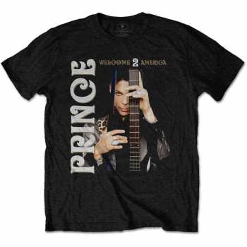Merch Prince: Tričko Welcome 2 America  S
